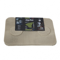 Anti-slip placemat en onderzetter set - crème