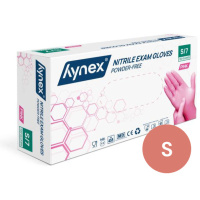 Nitril Handschoenen Roze Maat S/7