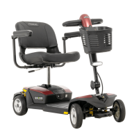 Opvouwbare scootmobiel | Go Go Endurance Li | Pride | Lithium | 2x16Ah 