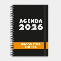 Grootletter Agenda 2026 | A6 formaat
