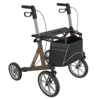 Rollator | Rehasense | Explorer | Champagne| Outdoor | Large