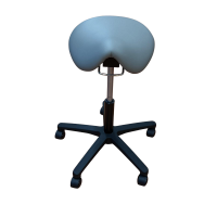 Zadelkruk | Sleat | Hydraulisch | Licht grijs | Standaard-wielen |