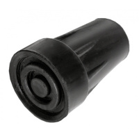 Kruk- en stokdoppen - 16 mm zwart