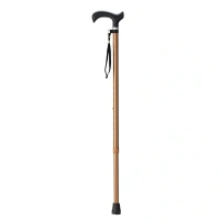 Wandelstok aluminium - bruin