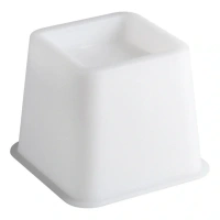  Bed- en stoelverhogers | 8 cm | set van 4 | wit