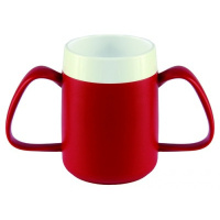 Conische ergobeker - rood