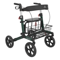 Driver | Aluminium Rollator | Donkergroen | Rehasense | Large