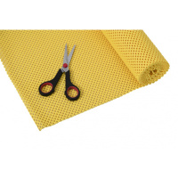 Anti-slip net rol - 51 x 183 cm / geel