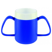 Conische ergobeker - blauw