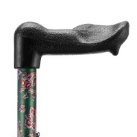 Opvouwbare wandelstok met anatomisch handvat | Walk-On | Paisley | Rechts | 83 - 93 cm