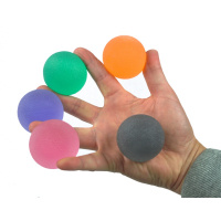 Handtrainer gelballen - extra sterk - zwart