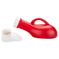 Urinaal | Unisex | met schroefdop | rood