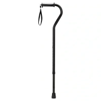 Wandelstok off set Zwart