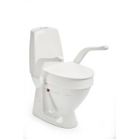 My-Loo toiletverhoger vaste montage - 10 cm met armsteunen