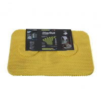 Anti-slip placemat en onderzetter set - geel