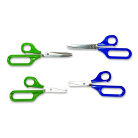 Schaar met 1 groot en 1 klein oog - rond 45 mm links