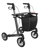 Lichtgewicht | Rehasense | Server | Rollator | Antraciet | Large