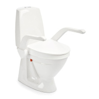 My-Loo toiletverhoger vaste montage - 6 cm met armsteunen