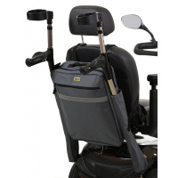 Tas & Krukhouder in één - grijs