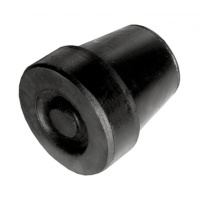 Kruk- en stokdoppen - 16 mm zwart