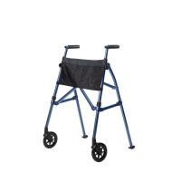 Looprek met 2 wielen - blauw