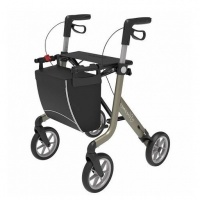 Super Lichtgewicht | Rollator | Champagne Gold | Rehasense | Streamer | Medium