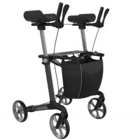 Server Navigator met onderarmschalen | Antraciet | Medium | Softwielen