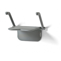 Relax douchezitting - met armsteunen - volcan grey