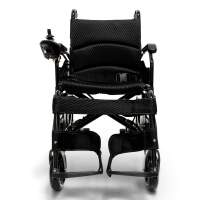 ComfyGO X6 | Lichtgewicht Elektrische Rolstoel | tot 30km | 45cm | Zwart