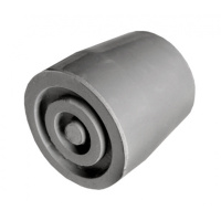 Kruk- en stokdoppen - 27 mm grijs