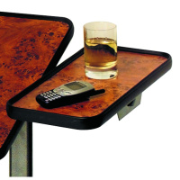 Bedleestafel - plateau - walnoten