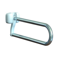 Opklapbare toiletbeugel - RVS 60 cm