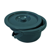 Toiletemmer met deksel