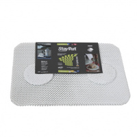 Anti-slip placemat en onderzetter set - wit