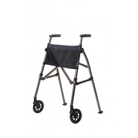 Looprek met 2 wielen - antraciet