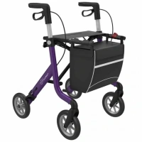 Super Lichtgewicht | Rollator | Paars | Rehasense | Streamer | Large