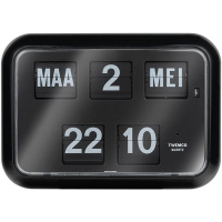 Kalenderklok digitaal QD35 | Zwart