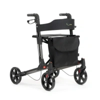MultiMotion Double Rollator | Opvouwbaar | Antraciet