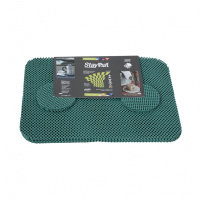 Anti-slip placemat en onderzetter set - groen
