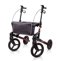 Topro Olympos ATR | Outdoor rollator | Black Series | Rood | Medium Slim