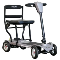 Opvouwbare scootmobiel | Go Go Super MG2 | Magnesium Frame | Pride | Lithium | 10 of 20 Ah | Grijs