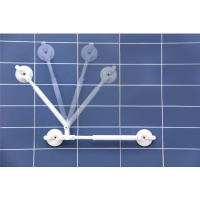 Handrail met verstelbare hoek - verstelbaar 340 - 465 mm