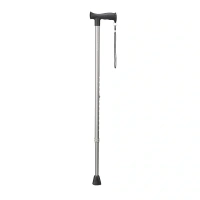 Wandelstok | Verstelbaar | Aluminium | Grijs | 77 - 104,5 cm | Vitility