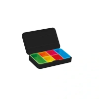 Slimme pillendoos | klein | zwart | Vitility