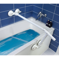 QuattroPower badbeugel - lang - met handgreep