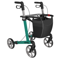 Lichtgewicht | Rehasense | Server | Rollator | Turquoise | Large