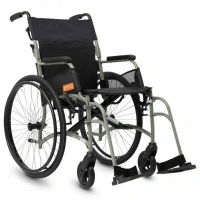 Rolstoel | Lichtgewicht | Excel Curve | Zitbreedte 45cm | Grijsgroen