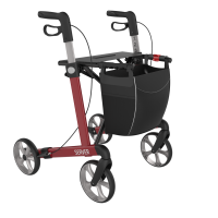 Lichtgewicht | Rollator | Wijnrood | Rehasense | Server | Large