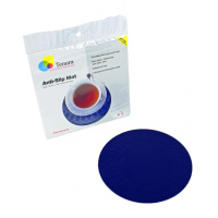 Anti-slip matten rond - blauw 19 cm