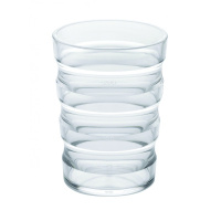 Ribbelbeker Sure Grip - transparant
